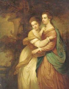 Portrait of Miss Emma and Miss Elizabeth Crewe by Sir Joshua Reynolds