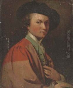 Self-portrait of the artist