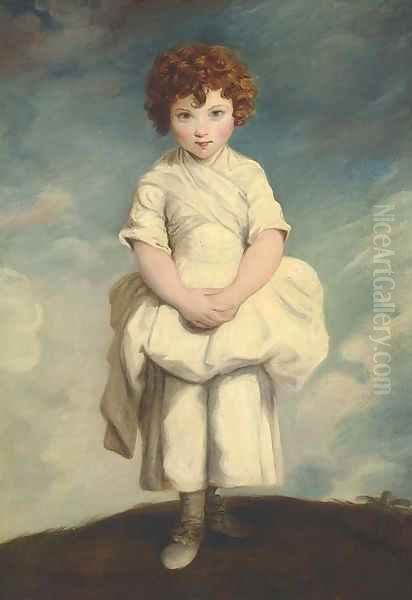 Portrait of Lady Gertrude Fitzpatrick as a child - view 1