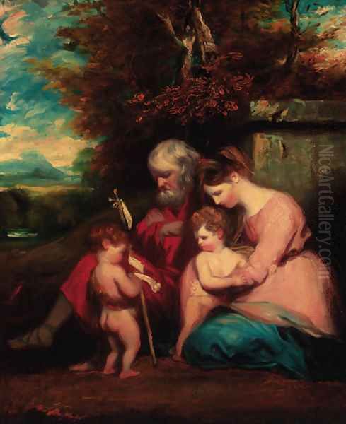 The Holy Family with the Infant Saint John the Baptist - view 1