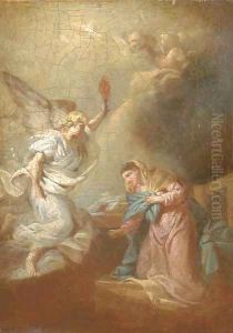 The Annunciation by Etienne Parrocel, Parrocel Le Romain