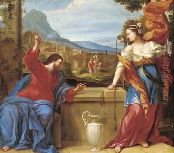 Christ and the Woman of Samaria - view 1