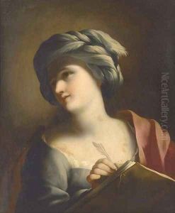 A Sibyl by Giovanni Francesco Romanelli