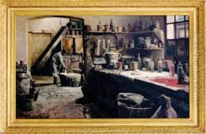 Artist Supply Maker's Shop by Evert Pieters