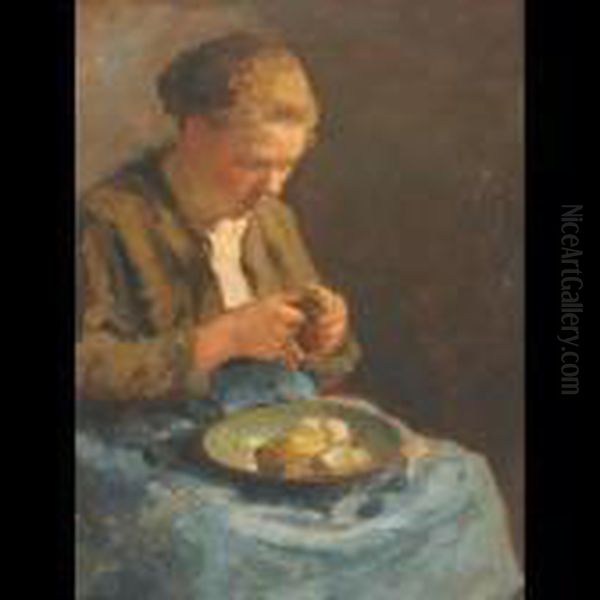Peeling Potatoes - view 1