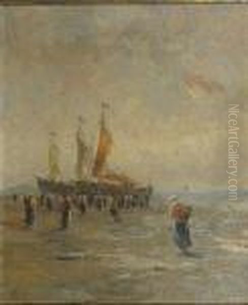 Figuren Op Strand. - view 1