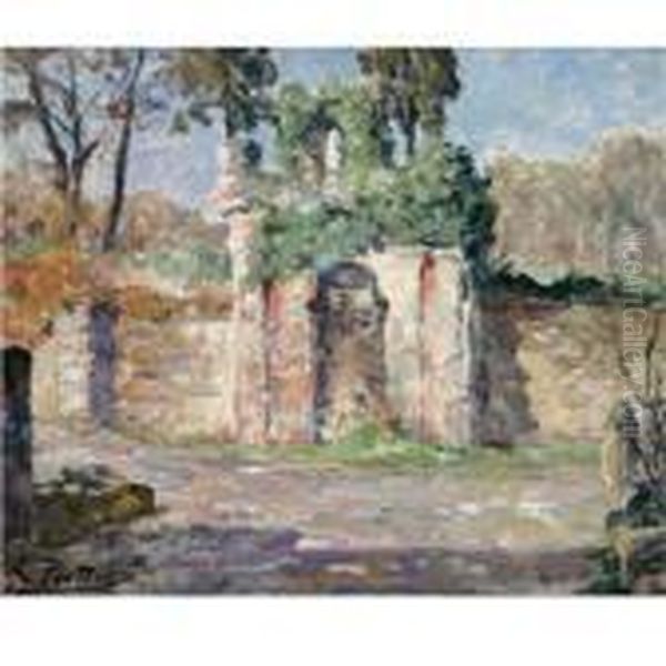 An Overgrown Gate In Summer - view 1