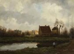 Hollandisches Dorf by Evert Pieters