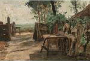Garden Scene Garden Scene