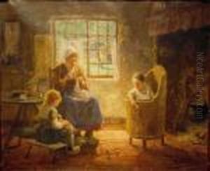 Dutch Interior by Evert Pieters