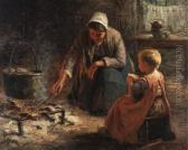 Tending The Pot - view 1