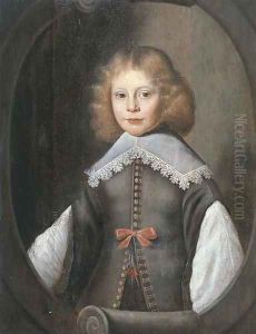 Portrait of a boy by Anthony van Ravesteyn