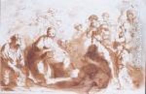 L'adoration Des Bergers by Pietro Da Cortona (Barrettini)