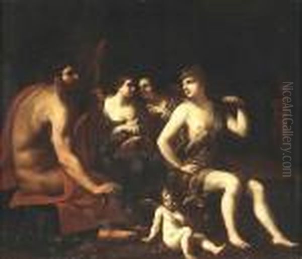 Hercules And Omphale - view 1