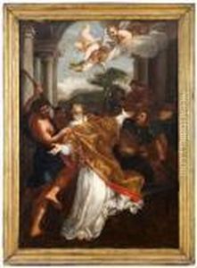 Martirio Di San Lorenzo by Pietro Da Cortona (Barrettini)