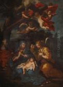 Riposo Nella Fuga In Egitto by Pietro Da Cortona (Barrettini)
