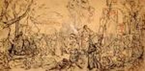 Feast Scene - view 1