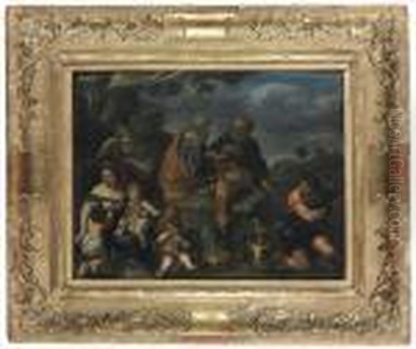 The Reconciliation Of Jacob And Laban - view 1