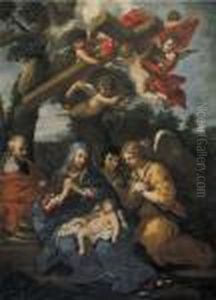 Riposo Nella Fuga In Egitto by Pietro Da Cortona (Barrettini)