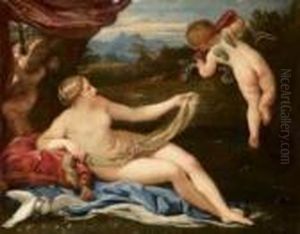 Venere E Amore by Pietro Da Cortona (Barrettini)