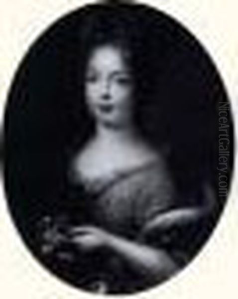 Portrait De Marie Adelaide De Savoie, Duchesse De Bourgogne - view 1
