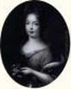 Portrait De Marie Adelaide De Savoie, Duchesse De Bourgogne by Pietro Da Cortona (Barrettini)