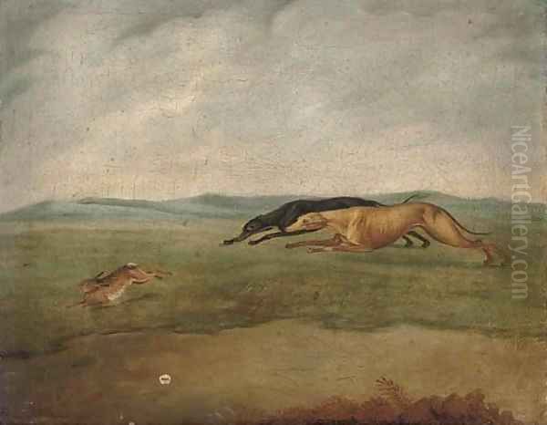 Hare coursing - view 1