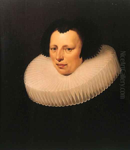 Portrait of a lady, possibly Anna de Neree, nee Wijnhoff (1588-1647) - view 1