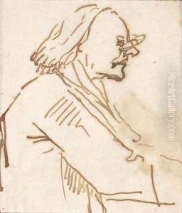Caricature of a scholar