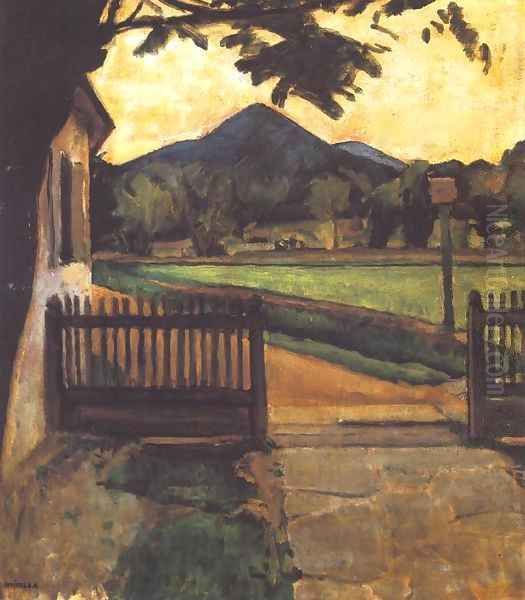 Landscape at Nagybanya - view 1