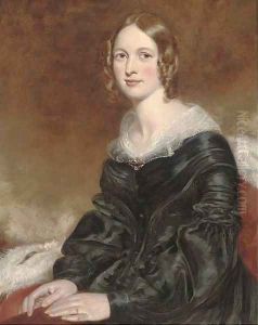 Portrait of a lady by George Richmond