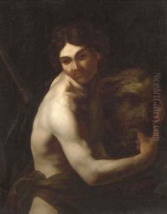 David with the head of Goliath by Orazio Riminaldi