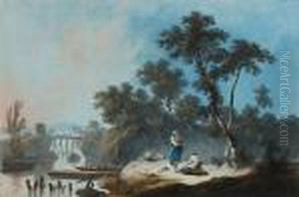 Paysage Fluvial Anime - view 1