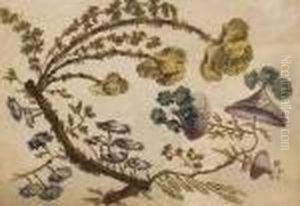 Chinoiserie Study by Jean-Baptiste Pillement