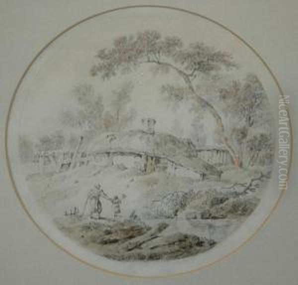 Cottage In A Wooded Landscape - view 1