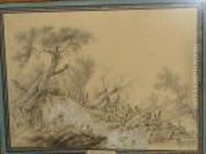Paysage by Jean-Baptiste Pillement