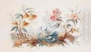 Floral by Jean-Baptiste Pillement