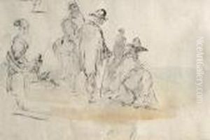 Studies Of Peasant Figures