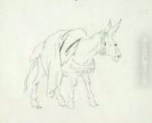 Burro by Jean-Baptiste Pillement