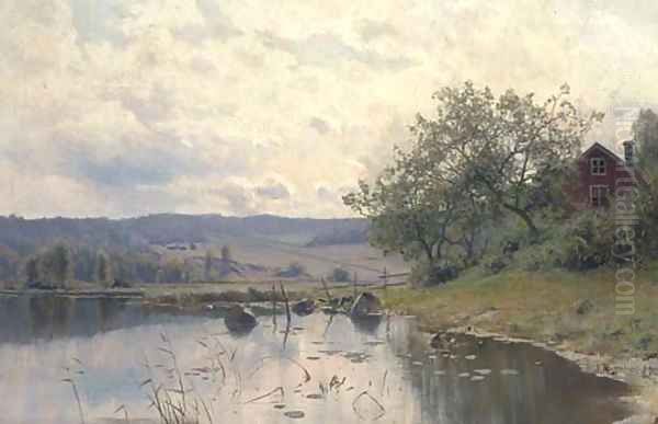 A tranquil river landscape - view 1