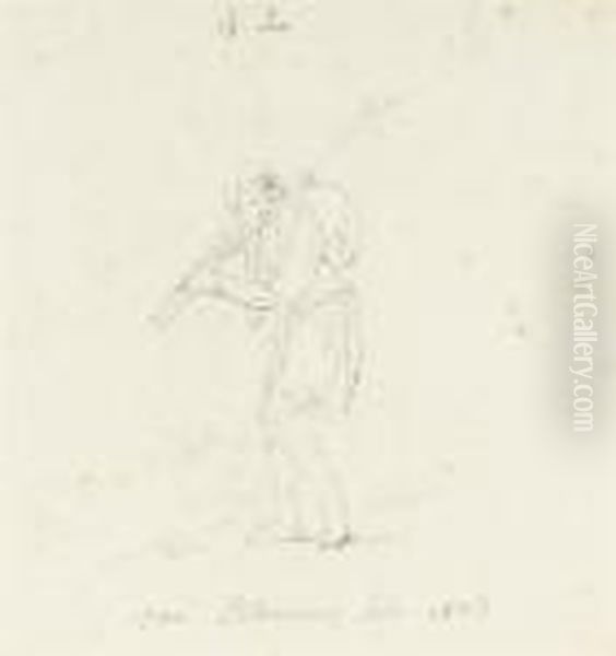 Study Of A Peasant Boy - view 1