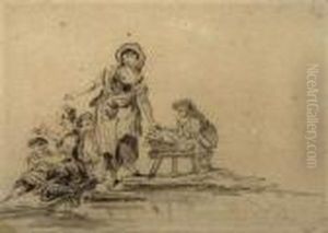 Lavandieres Et Petits Enfants