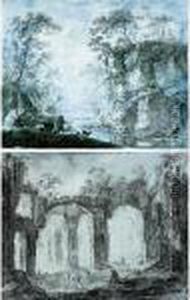 Paysages Animes by Jean-Baptiste Pillement