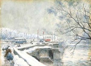 Pont-Neuf, Paris by Jean Francois Rafaelli