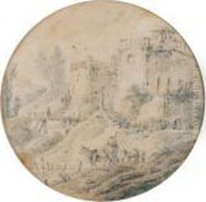 Paysage Pres D'un Chateau