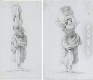 Une Femme by Jean-Baptiste Pillement