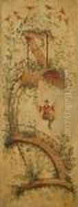 A Set Of Decorative Chinoiserie Panels by Jean-Baptiste Pillement