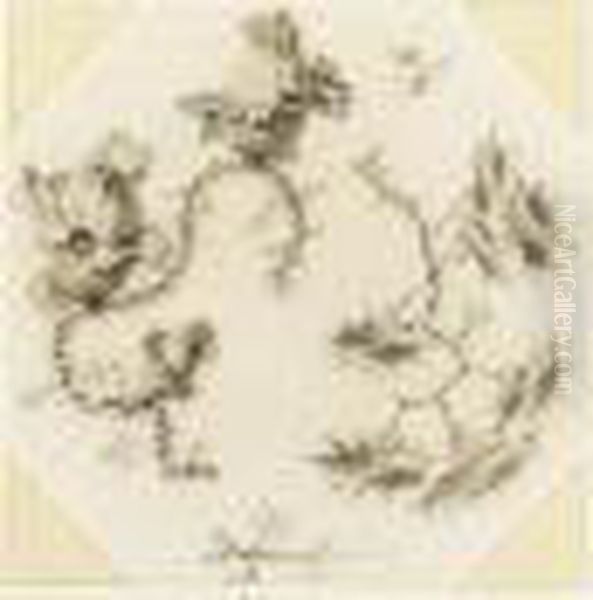 Fanciful Flower Design - view 1