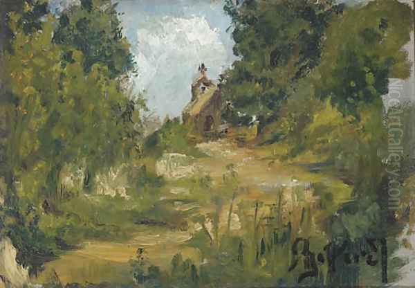 A cottage in the woods - view 1