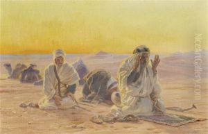 Evening Prayers In The Desert